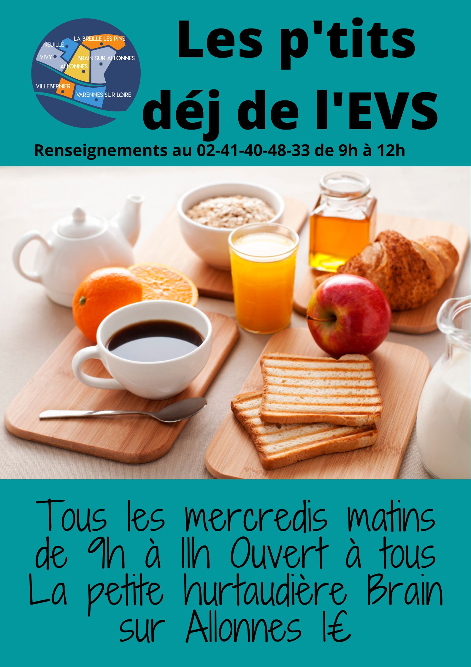 Les petits déjeuners de l&rsquo;EVS